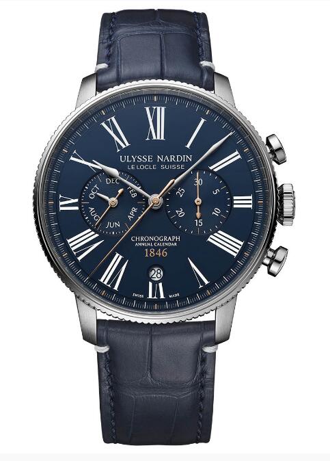 Ulysse Nardin Marine Torpilleur Annual Chronograph Blue Limited Edition – 44mm Replica Watch Price 1533-320LE-3A-175/1B Ulysse Nardin Marine Torpilleur Annual Chronograph Blue Limited Edition – 44mm Replica Watch Price 1533-320LE-3A-175/1B